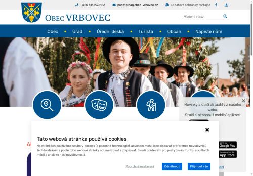 Zobrazit webové stránky Obecní úřad Vrbovec