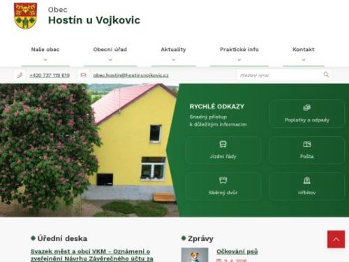 Obecní úřad Hostín u Vojkovic