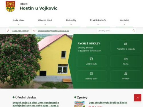Obecní úřad Hostín u Vojkovic