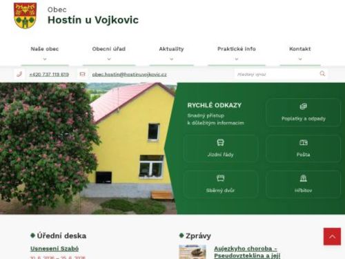 Obecní úřad Hostín u Vojkovic