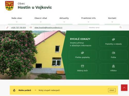 Obecní úřad Hostín u Vojkovic