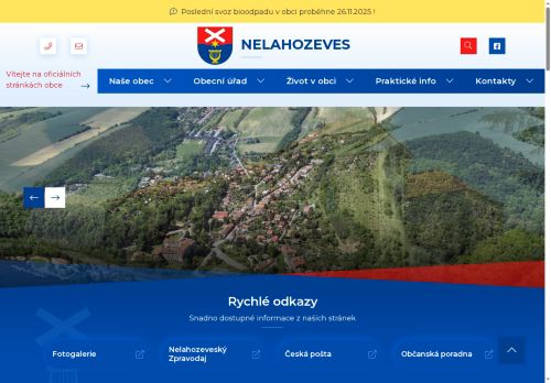 Zobrazit webové stránky Obecní úřad Nelahozeves