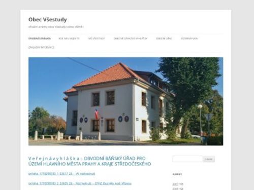 Obecní úřad Všestudy
