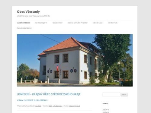 Obecní úřad Všestudy