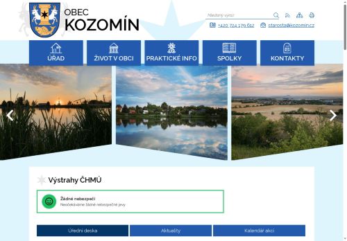 Zobrazit webové stránky Obecní úřad Kozomín