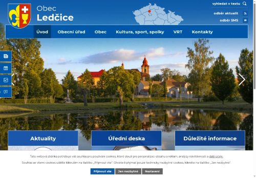 Zobrazit webové stránky Obecní úřad Ledčice