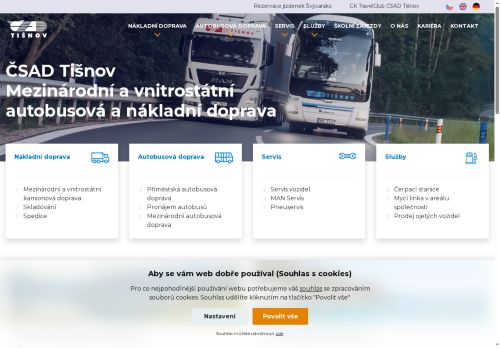 Zobrazit webové stránky ČSAD Tišnov, spol. s r.o.