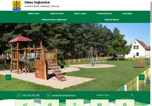 Zobrazit webové stránky Obecní úřad Vojkovice