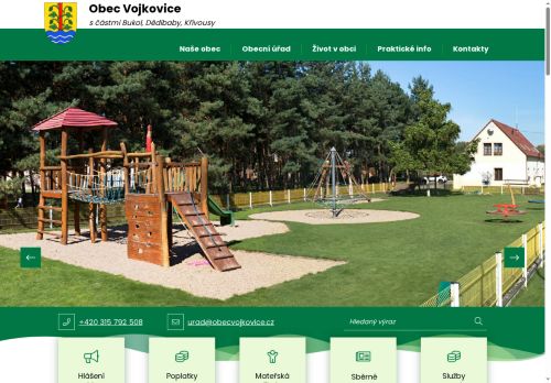 Zobrazit webové stránky Obecní úřad Vojkovice