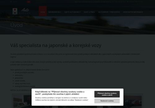 Webové stránky Auto Drásov s.r.o., Drásov