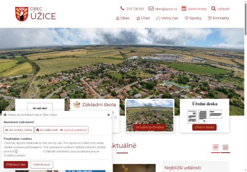Zobrazit webové stránky Obecní úřad Úžice