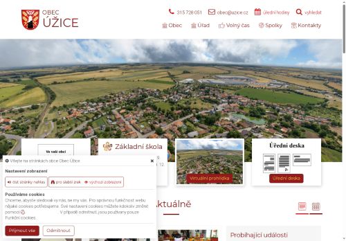 Zobrazit webové stránky Obecní úřad Úžice