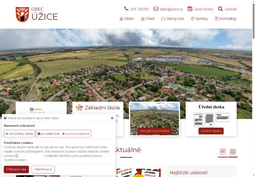 Zobrazit webové stránky Obecní úřad Úžice
