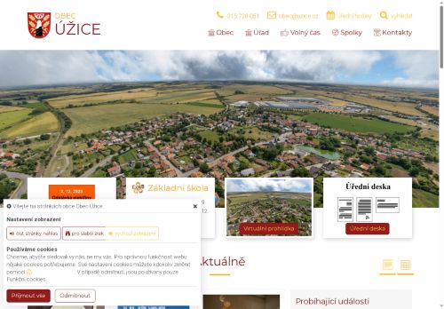 Zobrazit webové stránky Obecní úřad Úžice