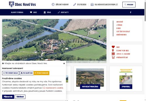 Zobrazit webové stránky Obecní úřad Nová Ves