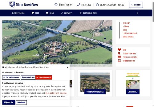 Zobrazit webové stránky Obecní úřad Nová Ves