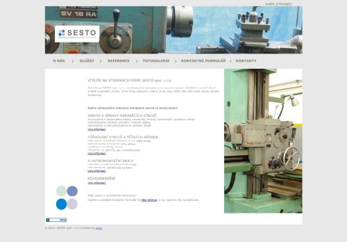 Zobrazit webové stránky SESTO, spol. s r.o.