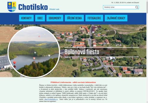 Zobrazit webové stránky Obecní úřad Chotilsko