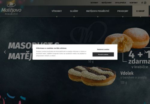 Matějovo pekařství a.s. nabízí práci na pozici Prodavačka/prodavač podnikové prodejny v obci Brno