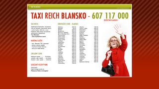 Zobrazit webové stránky Zdeněk Reich - taxi