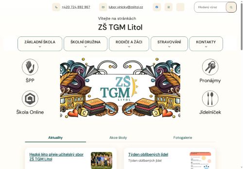 Zobrazit webové stránky Základní škola T. G. Masaryka