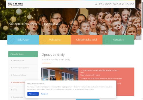 Základní škola Kolín III., Lipanská 420 nabízí práci na pozici Asistent pedagoga (m/ž) v obci Kolín