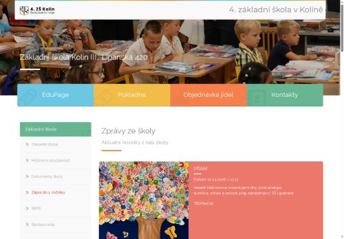 Zobrazit webové stránky Základní škola Kolín III. Lipanská