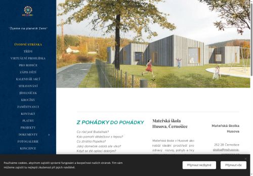 Zobrazit webové stránky Mateřská škola - Husova
