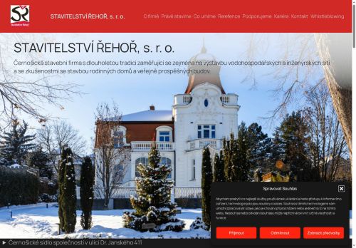 Zobrazit webové stránky Stavitelství Řehoř
