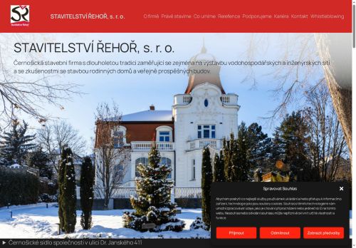 Zobrazit webové stránky Stavitelství Řehoř, s.r.o.