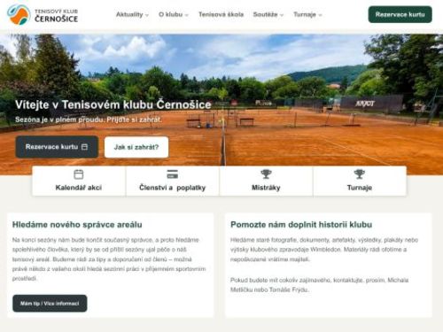 Tenisové kurty Černošice