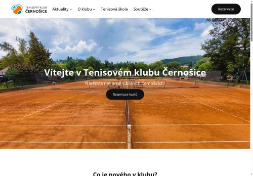 Zobrazit webové stránky Tenisové kurty Černošice