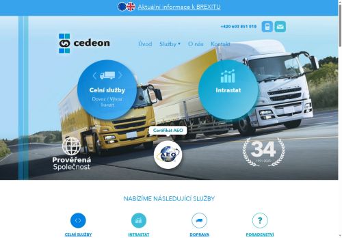 Zobrazit webové stránky Celní služby - Ing. Milan Jedlička