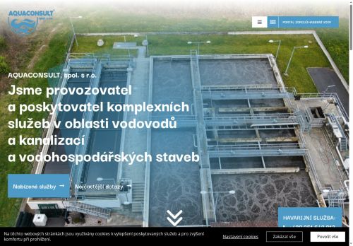 Zobrazit webové stránky AQUACONSULT, spol. s r. o.