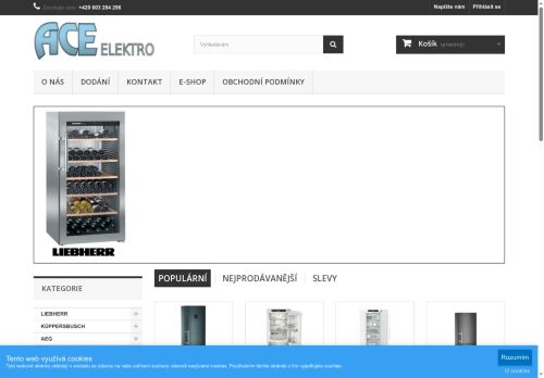 Zobrazit webové stránky ACE Elektro