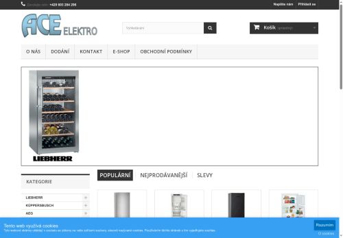 Zobrazit webové stránky ACE Elektro