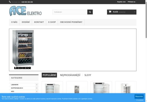Zobrazit webové stránky ACE Elektro