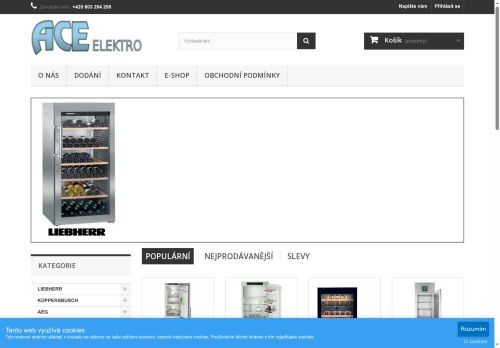 Zobrazit webové stránky ACE Elektro