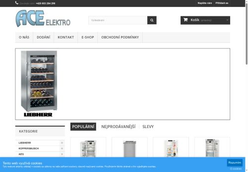Zobrazit webové stránky ACE Elektro