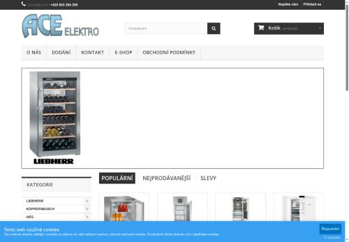 Zobrazit webové stránky ACE Elektro