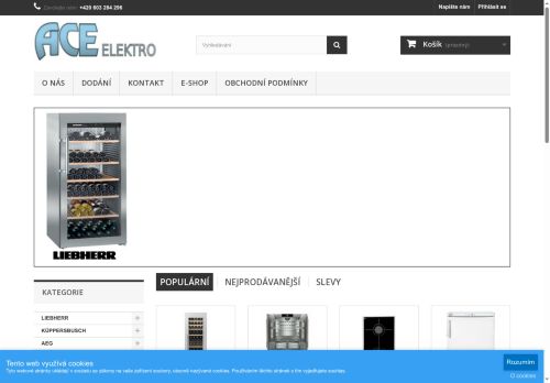 Zobrazit webové stránky ACE Elektro