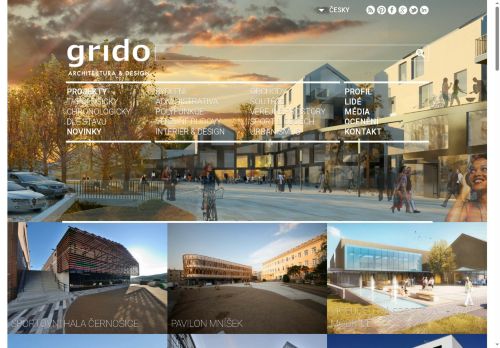 Zobrazit webové stránky Grido, architektura a design, s. r. o.