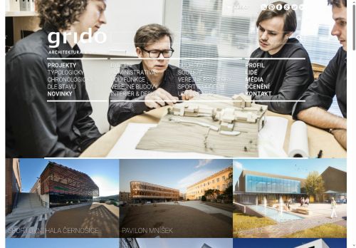 Zobrazit webové stránky Grido, architektura a design, s. r. o.