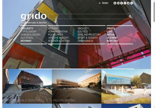 Zobrazit webové stránky Grido, architektura a design, s. r. o.