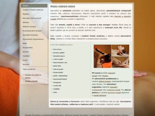 Dobré ruce - masáže a přírodní medicína