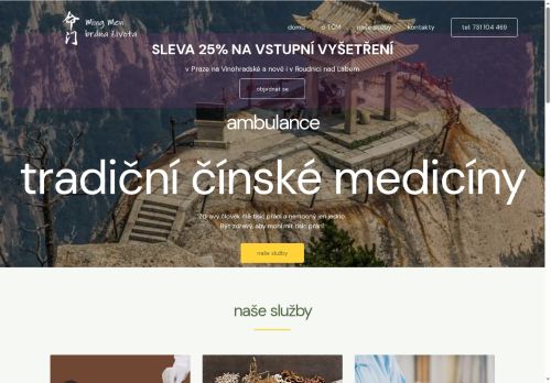 Zobrazit webové stránky Terapeutická péče Mingmen - Milena Pravdová