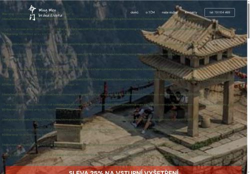 Zobrazit webové stránky Terapeutická péče Mingmen - Milena Pravdová