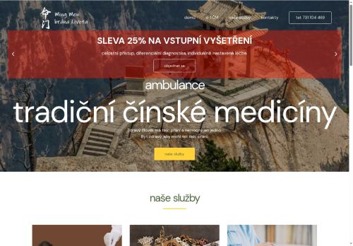 Zobrazit webové stránky Terapeutická péče Mingmen - Milena Pravdová