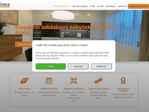 LINEA, stolařské výrobní družstvo Blansko