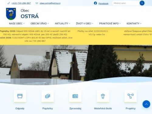 Obecní úřad Ostrá